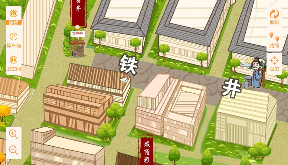 临川智慧景区：手绘地图与语音导览的完美融合